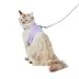 Whisker City® Purple Moons Cat Leash & Harness Combo image thumbnail 1