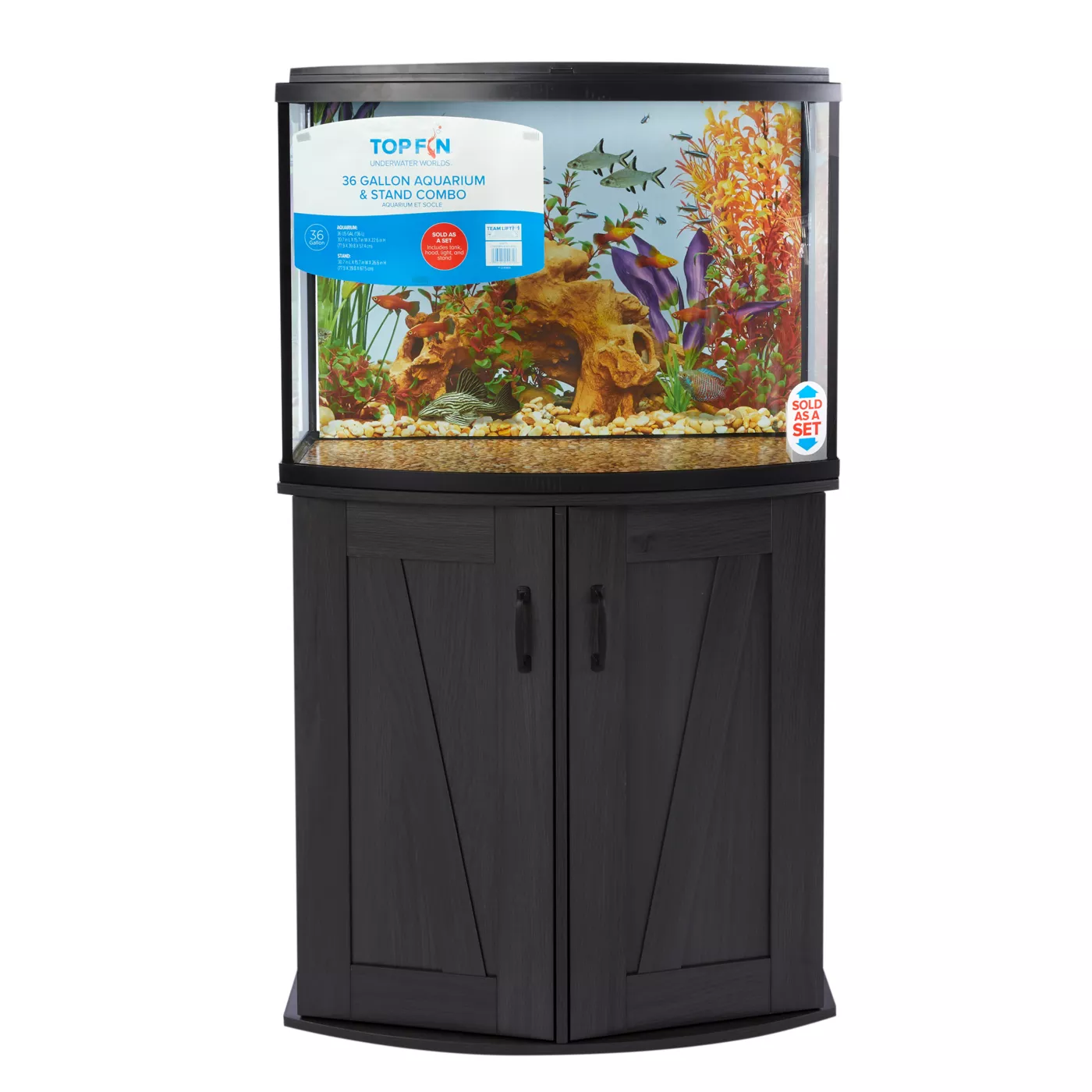 36 gallon bow front fashion aquarium petsmart