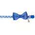 Whisker City® Blue Plaid Bow Tie Easy Release Kitten & Cat Collar image thumbnail 1