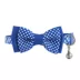 Whisker City® Blue Plaid Bow Tie Easy Release Kitten & Cat Collar image thumbnail 5