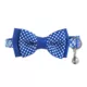 Product Whisker City® Blue Plaid Bow Tie Easy Release Kitten & Cat Collar