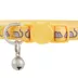 Whisker City® Yellow Mice Print Easy Release Kitten & Cat Collar image thumbnail 5