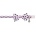 Whisker City® Pink Skull & Bones Bow Tie Easy Release Kitten & Cat Collar image thumbnail 1
