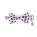 Whisker City® Pink Skull & Bones Bow Tie Easy Release Kitten & Cat Collar image thumbnail 3