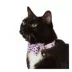 Whisker City® Pink Skull & Bones Bow Tie Easy Release Kitten & Cat Collar image thumbnail 2