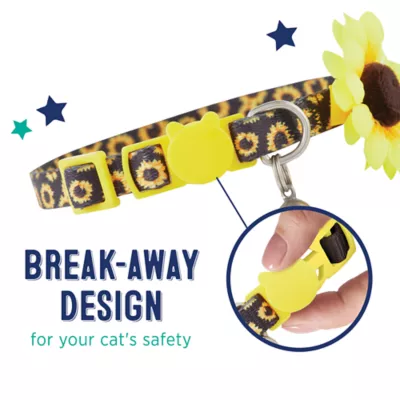 Product Whisker City® Sunflower Easy Release Kitten & Cat Collar