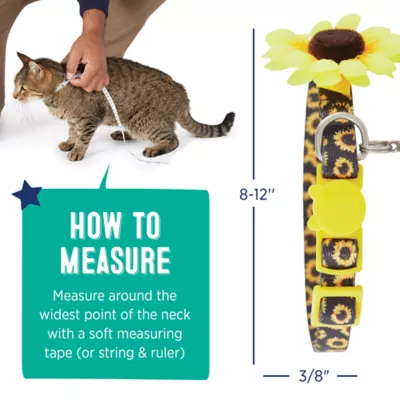 Product Whisker City® Sunflower Easy Release Kitten & Cat Collar