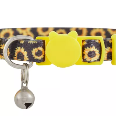 Whisker City Sunflower Easy Release Kitten Cat Collar