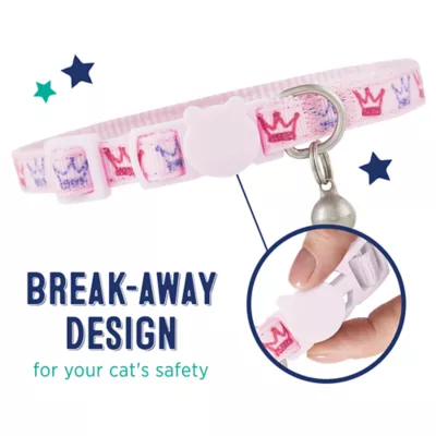Product Whisker City® Pink Princess Easy Release Kitten & Cat Collar