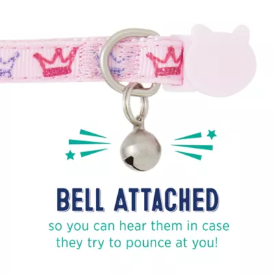 Product Whisker City® Pink Princess Easy Release Kitten & Cat Collar