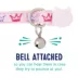Whisker City® Pink Princess Easy Release Kitten & Cat Collar image thumbnail 4