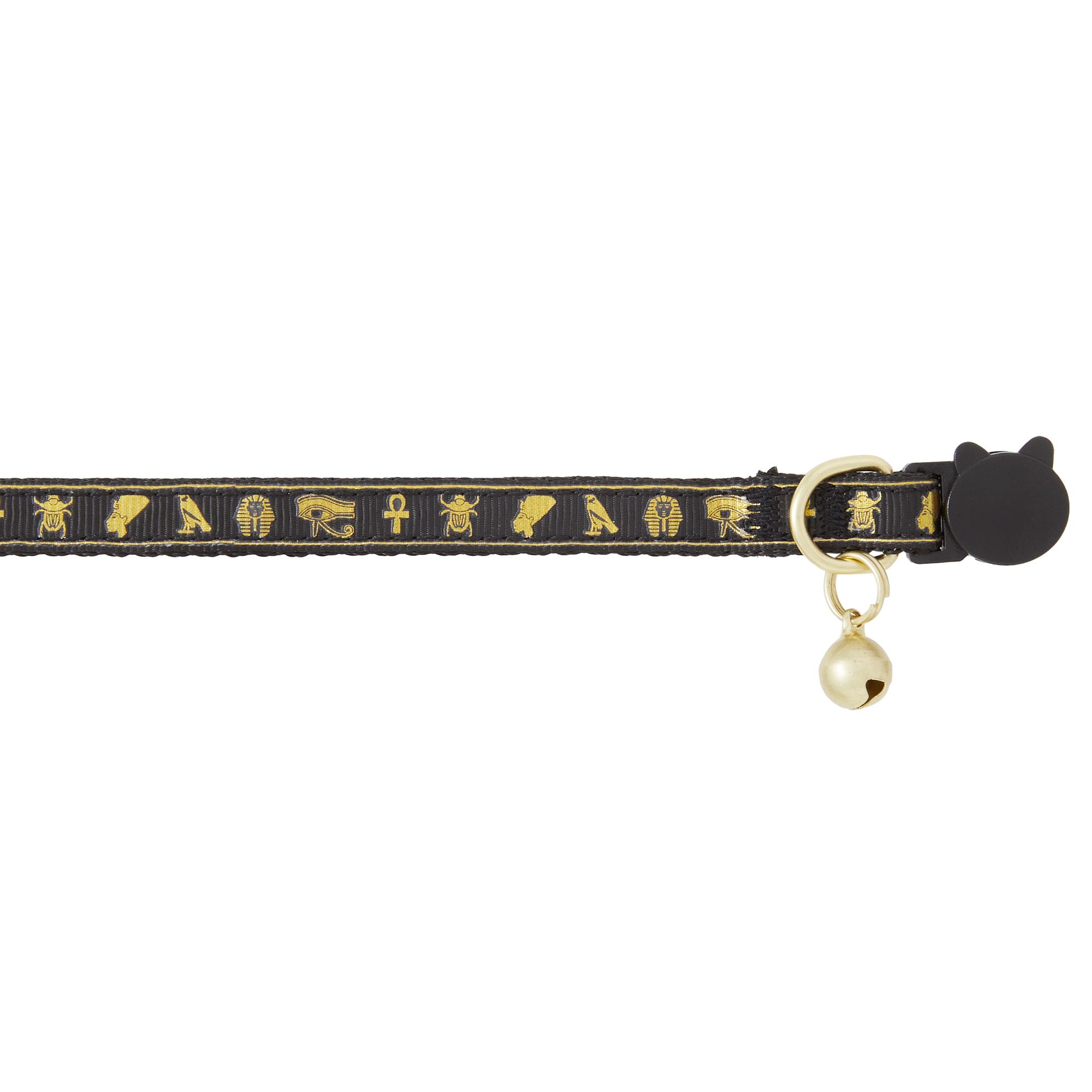 Black and gold cat collar best sale