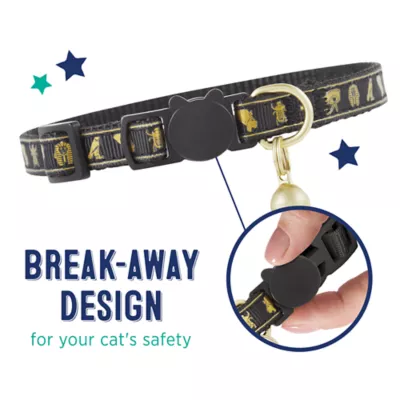 Product Whisker City® Gold Egyptian Easy Release Kitten & Cat Collar