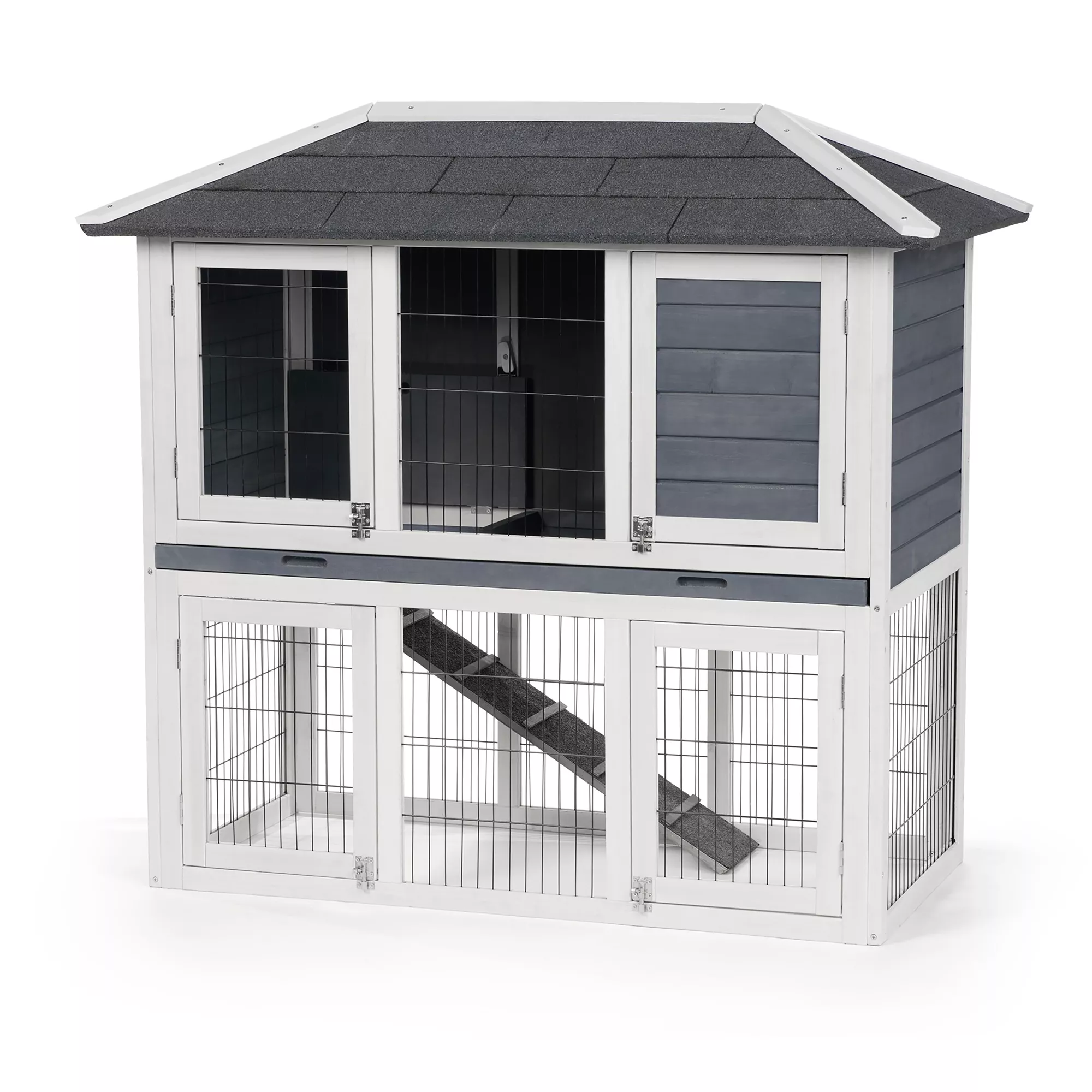 Prevue Pet Products Rabbit Hutch Duplex