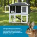 Prevue Pet Products Rabbit Hutch Duplex image thumbnail 2
