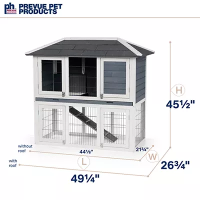 Product Prevue Pet Products Rabbit Hutch Duplex