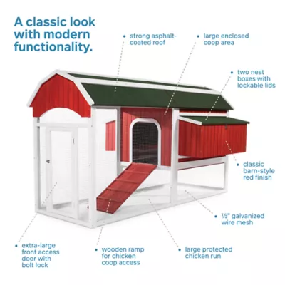 Product Prevue Double Nest Chicken & Duck Coop
