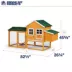 Prevue Pet Products Chicken & Duck Coop with Nest Box image thumbnail 5