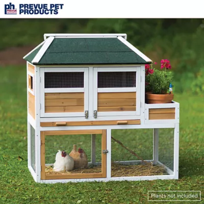 Product Prevue Pet Products Chicken & Duck Coop with Herb Planter