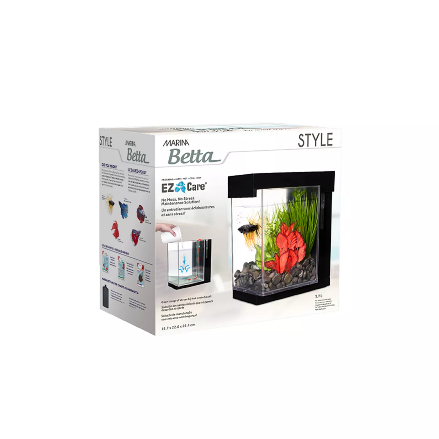 Marina EZ Care Betta Style Aquarium 1 Gallon