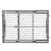 Top Paw® Expandable Plastic Pet Gate image thumbnail 1