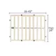 Product Top Paw® Expandable Wooden Pet Gate