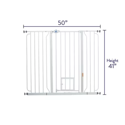 Product Top Paw® Extra-Tall Walk-Through Pet Gate