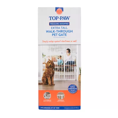 Product Top Paw® Extra-Tall Walk-Through Pet Gate