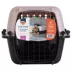 Top Paw® Plastic Portable Travel Dog Kennel, Tan & Blue - Pet Carrier image thumbnail 6