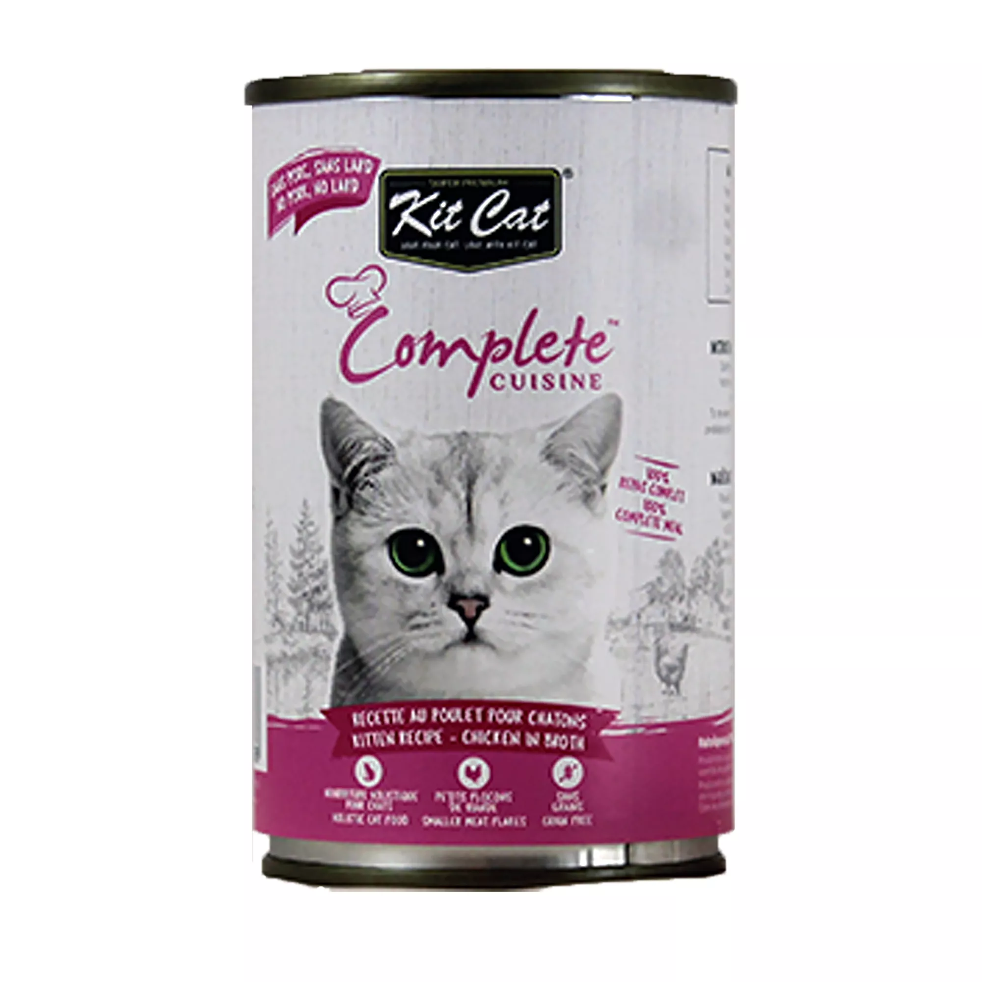 Kit Cat Complete Cuisine Wet Kitten Food - Chicken