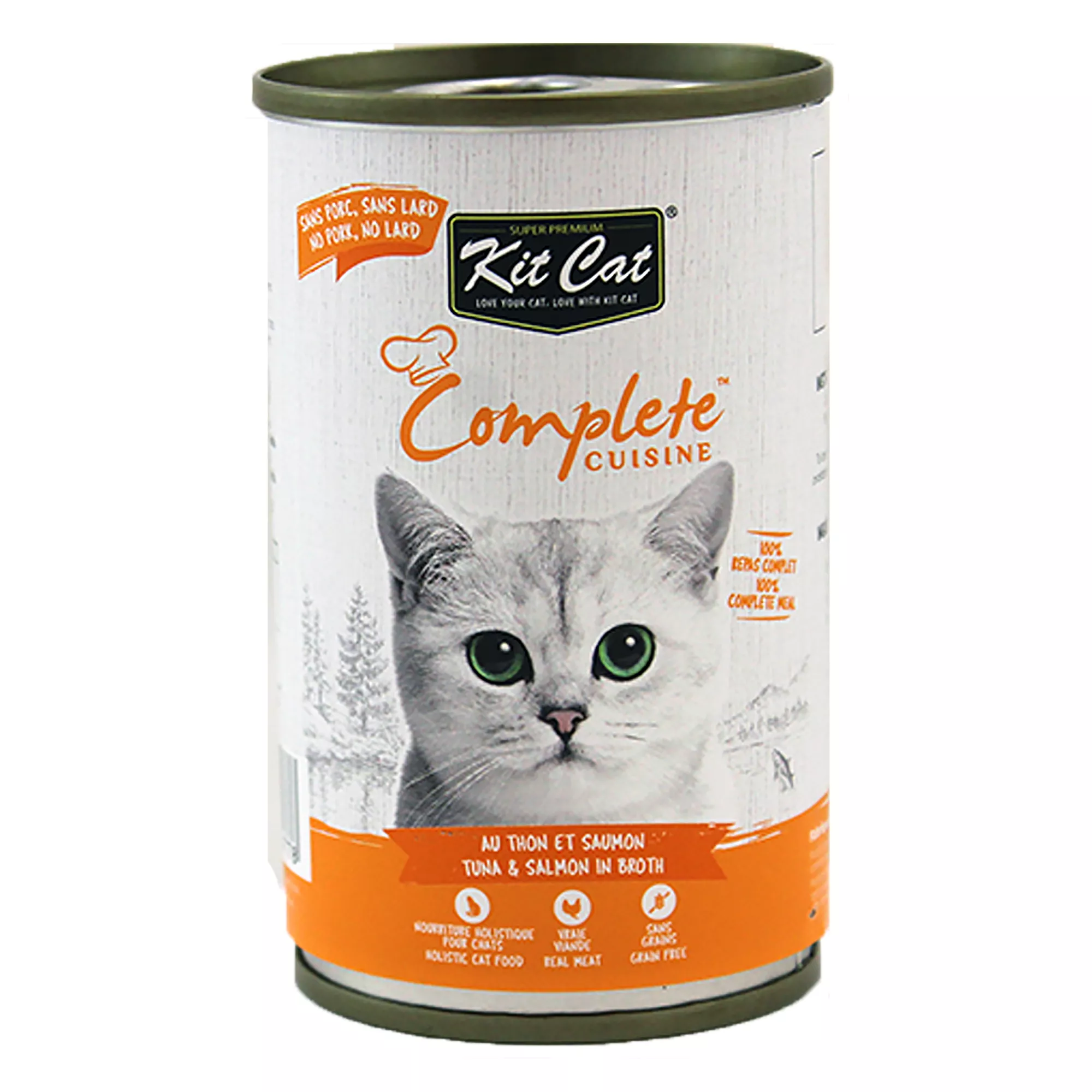 Kit Cat Complete Cuisine Wet Cat Food - Tuna & Salmon