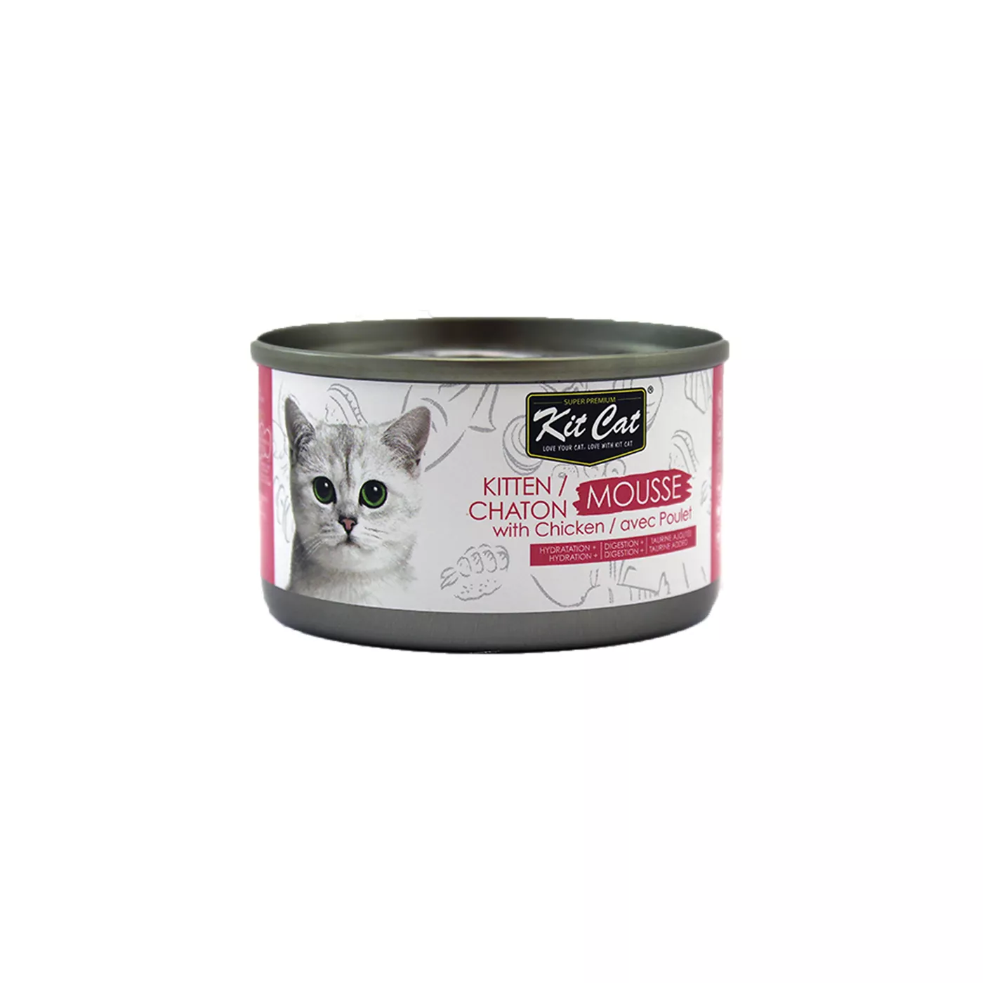 Kit Cat Wet Kitten Food Chicken