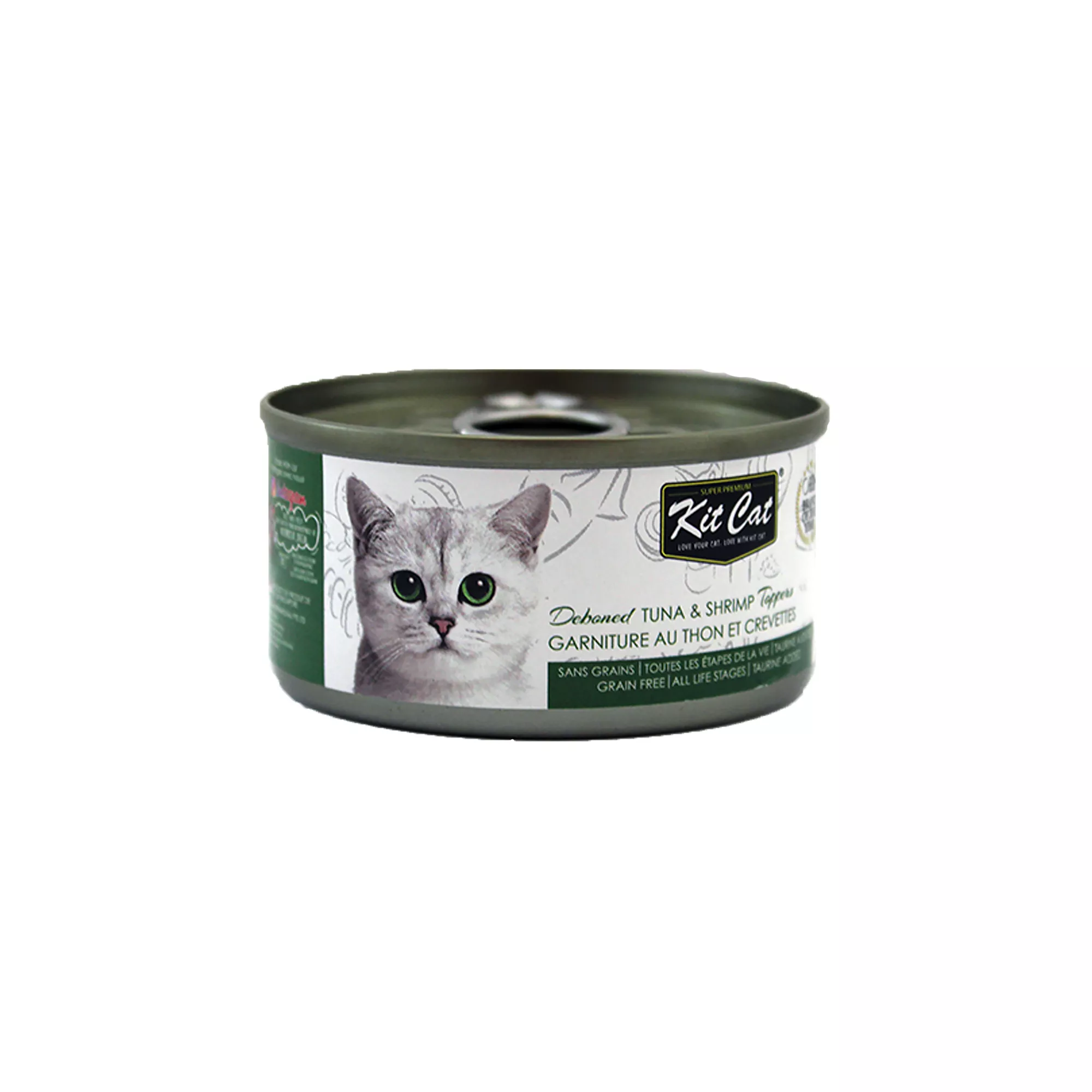 Kit Cat Wet Cat Food Topper - Tuna & Shrimp