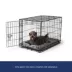 Top Paw® Plush Grey Dog Crate Mat - X-Small, Small, Medium, Large, X-Large, XX-Large image thumbnail 2