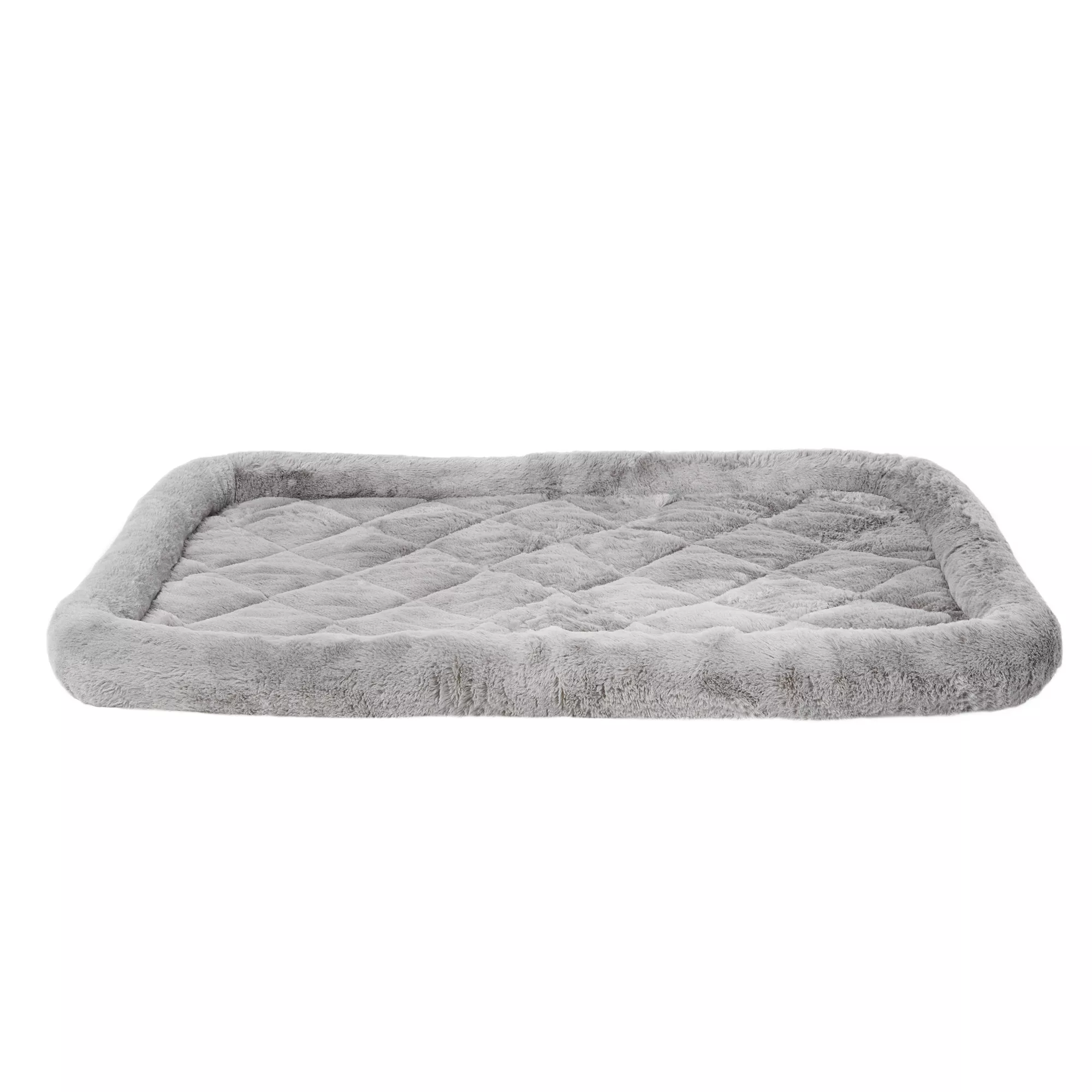 Top Paw® Plush Grey Crate Mat