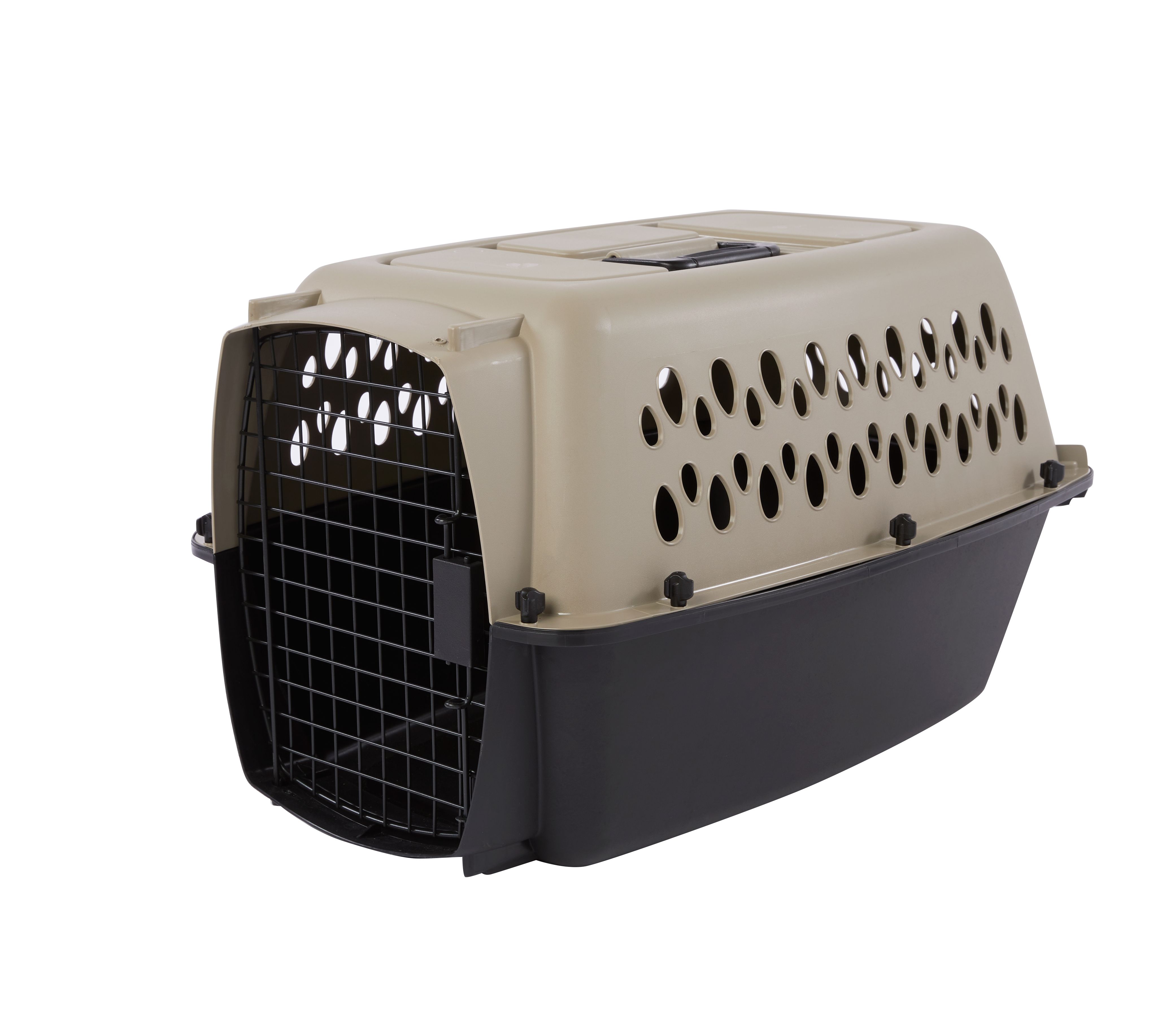 Top Paw Plastic Kennel Tan 28L x 21W x 22H (1 ct)