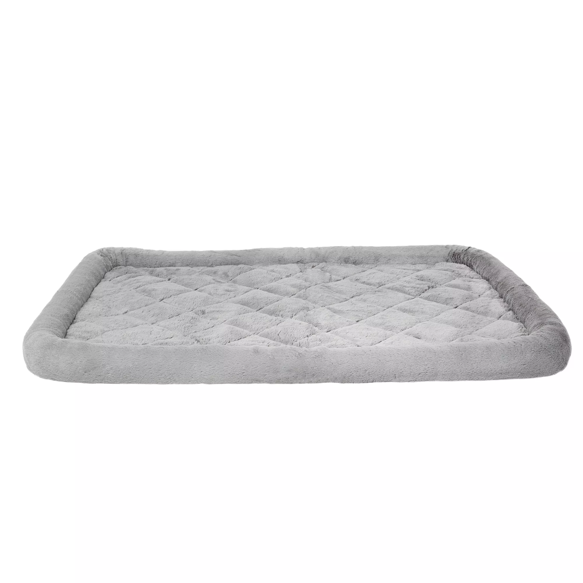 Top Paw® Plush Grey Crate Mat