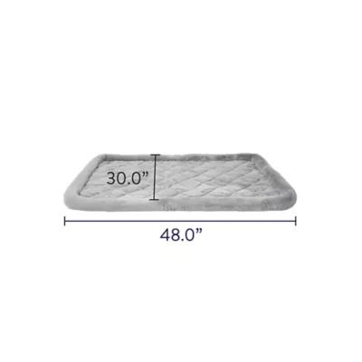 Product Top Paw® Plush Grey Crate Mat