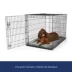 Top Paw® Plush Grey Dog Crate Mat - X-Small, Small, Medium, Large, X-Large, XX-Large image thumbnail 2