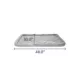 Product Top Paw® Plush Grey Crate Mat