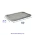 Top Paw® Plush Grey Dog Crate Mat - X-Small, Small, Medium, Large, X-Large, XX-Large image thumbnail 3