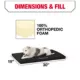 Product KONG® Orthopedic Crate Mat
