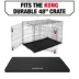 KONG® Orthopedic Comfort Crate Mat Black & Grey Medium, Large, X-Large image thumbnail 5