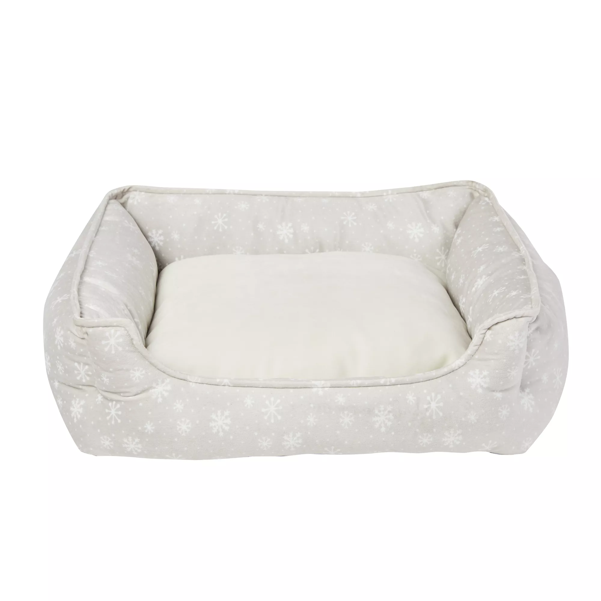 Value Beds Snowflake Cuddler Dog Bed