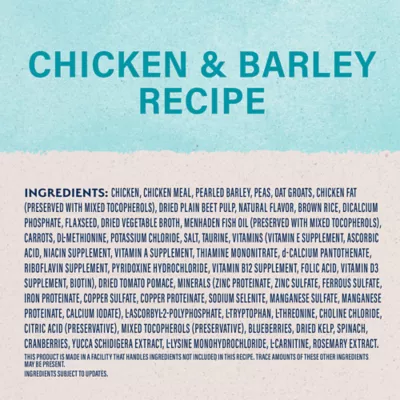 Product Natural Balance Original Ultra Adult Dry Dog Food Chicken & Barley - 24 lb