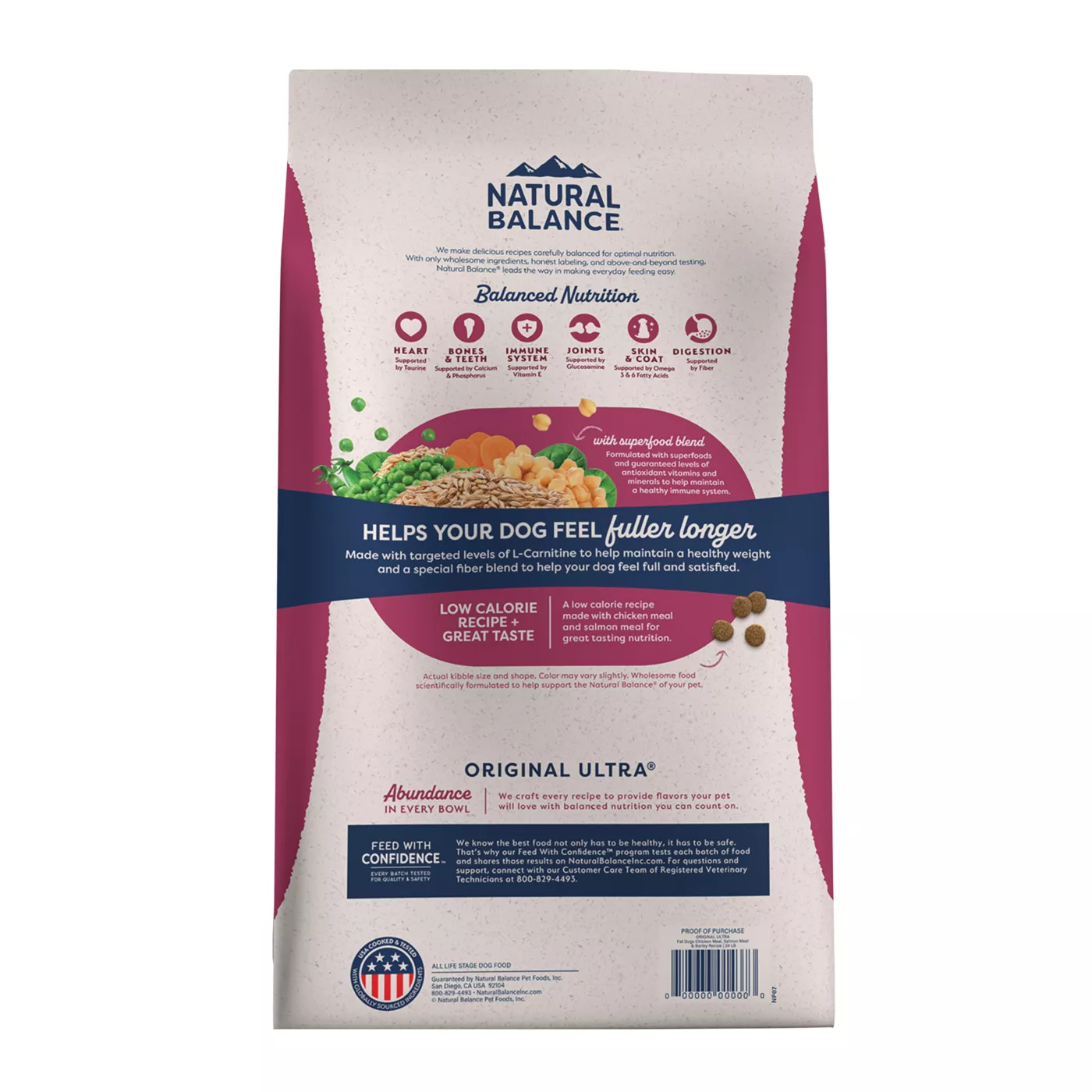 Natural balance fat dog food best sale