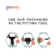 Product Goo-eez Lites All Season Dog Booties