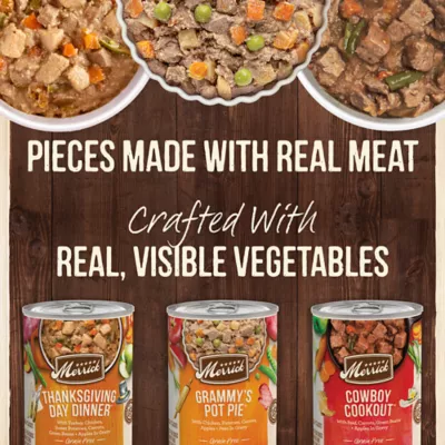 Merrick canned dog food variety pack best sale