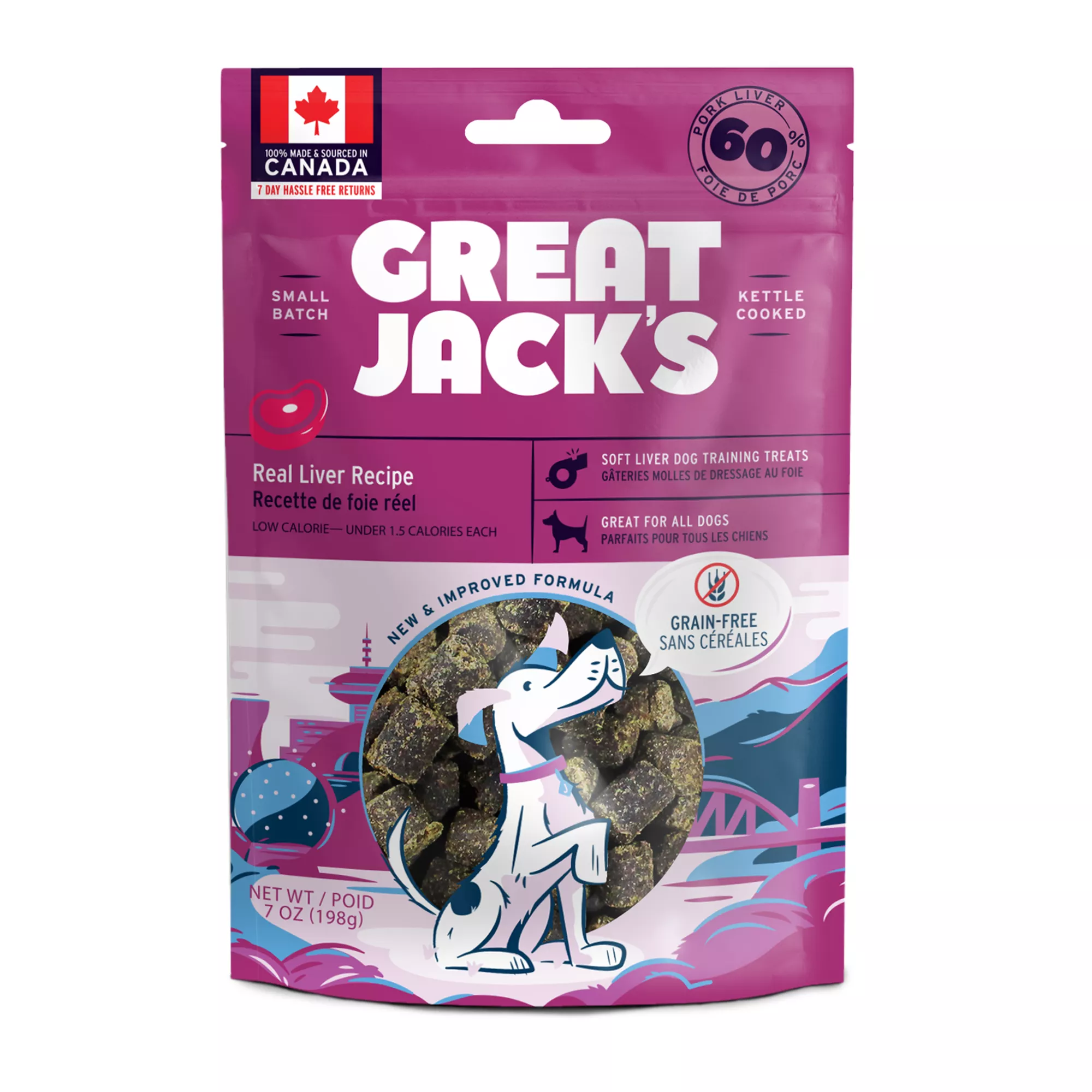 Great Jack's Dog Treats - Liver