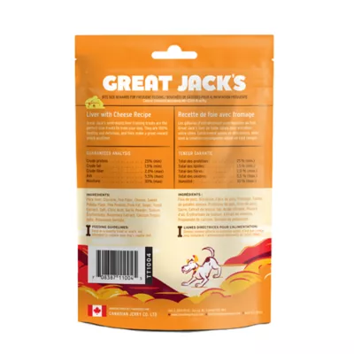 Product Great Jack's Dog Treats - Cheese